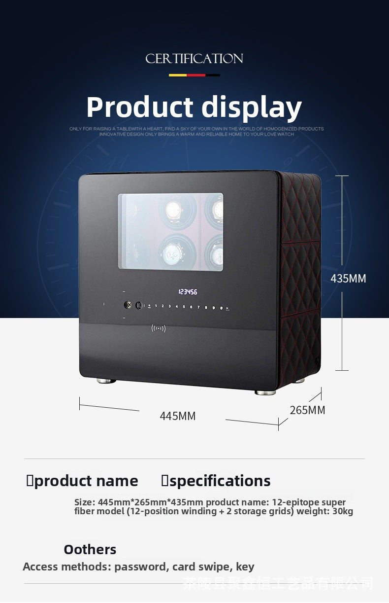 Automatic mechanical watch winding box Watch shaker, watch turner, safe Storage box winder Motor box