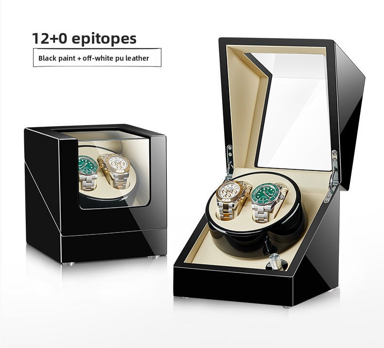 Mechanical watch storage box, watch winder, watch rotating holder, motor box, silent motor