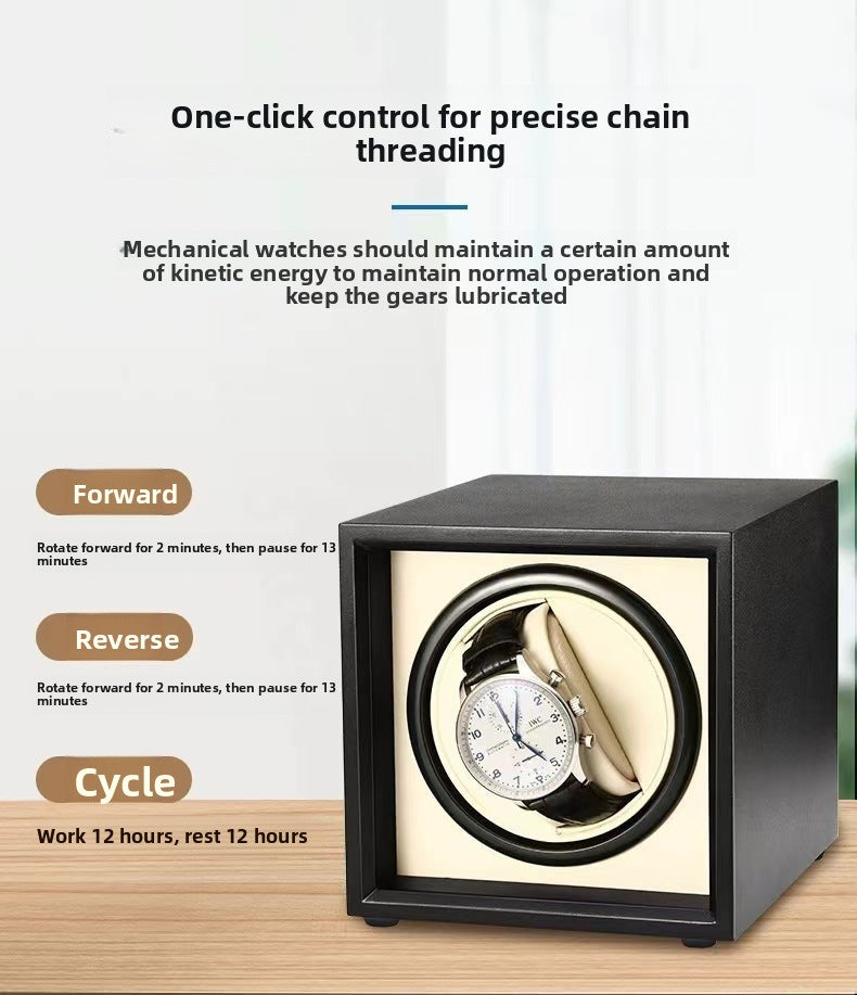 In stock wholesale Automatic mechanical watch winder motor box, watch turner, electric winding box motor box Mute