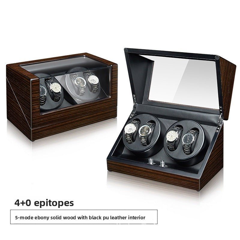 Cross-border automatic watch winder, mechanical watch rotating winding box, electric motor watch turner, in-stock wholesale
