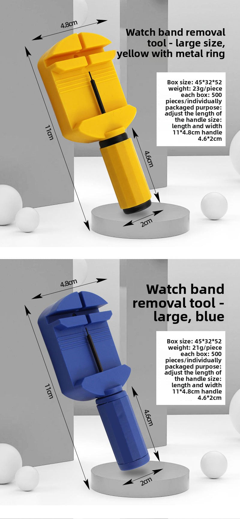 Factory direct sale watch strap adjuster, watch disassembler, multifunctional delivery tool for removing watch straps, watch chain adjustment tool