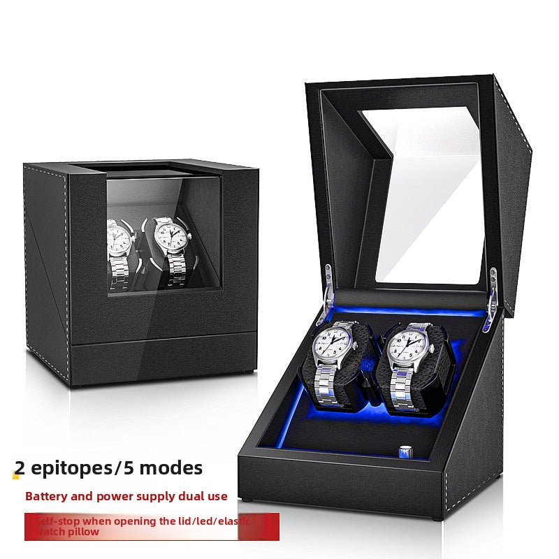 Mechanical watch storage box, watch winder, watch rotating holder, motor box, silent motor