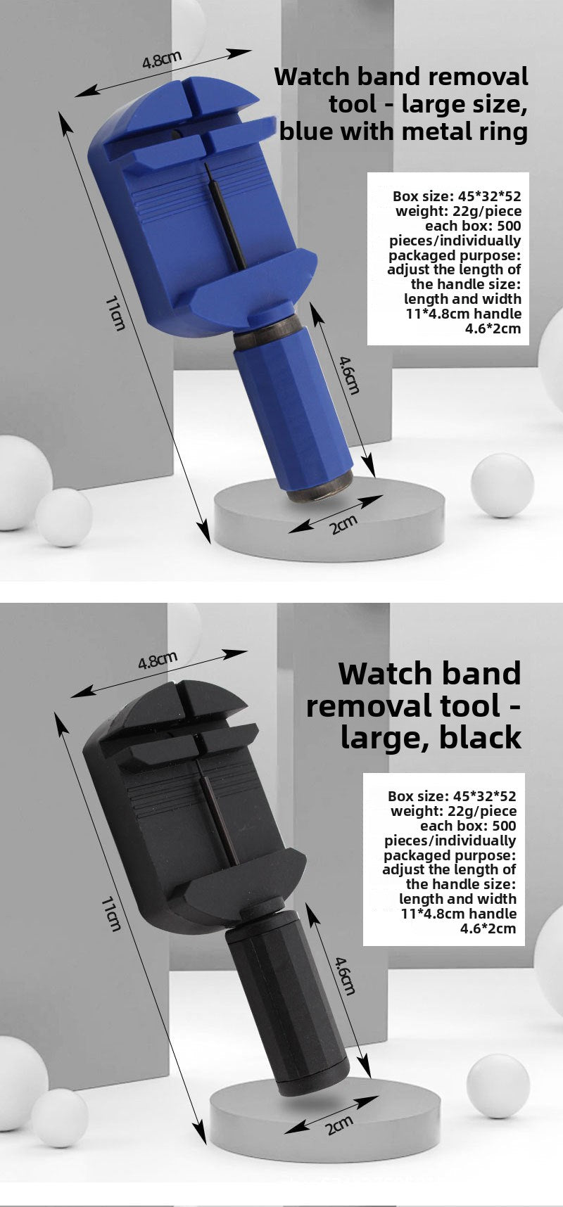 Factory direct sale watch strap adjuster, watch disassembler, multifunctional delivery tool for removing watch straps, watch chain adjustment tool