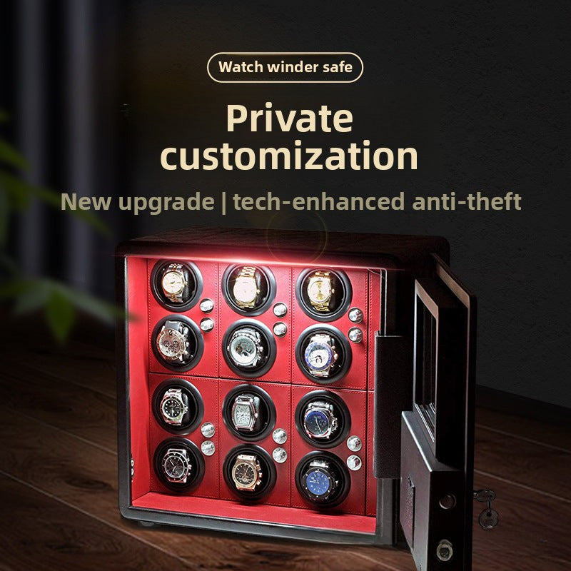 Automatic mechanical watch winding box Watch shaker, watch turner, safe Storage box winder Motor box