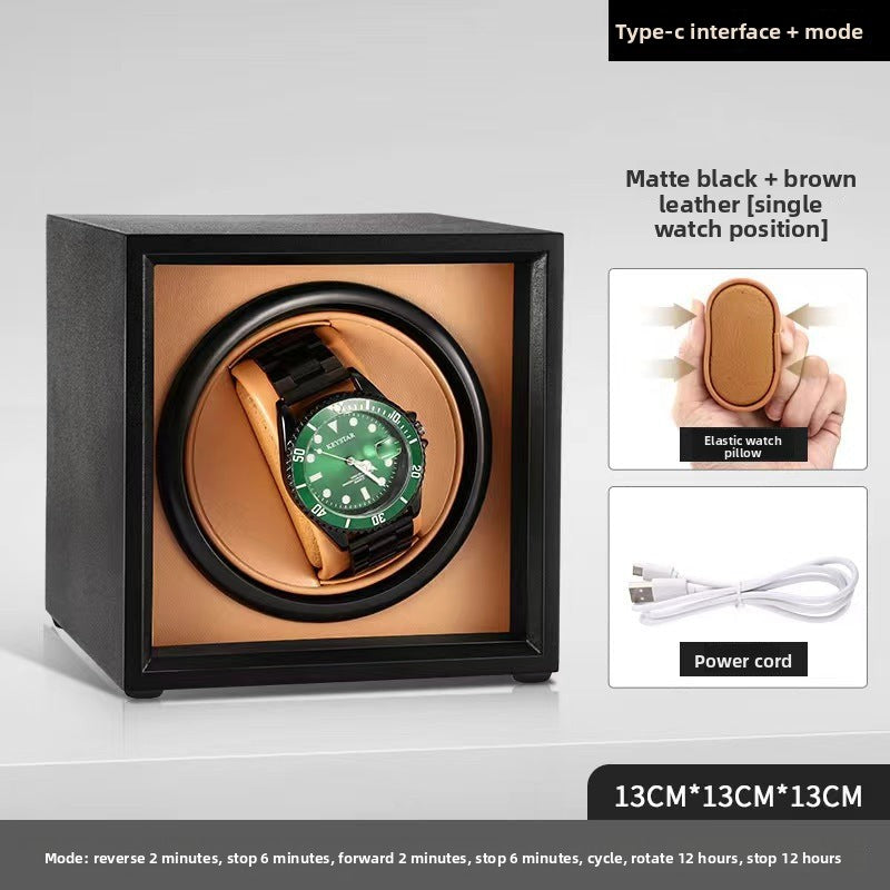In stock wholesale Automatic mechanical watch winder motor box, watch turner, electric winding box motor box Mute