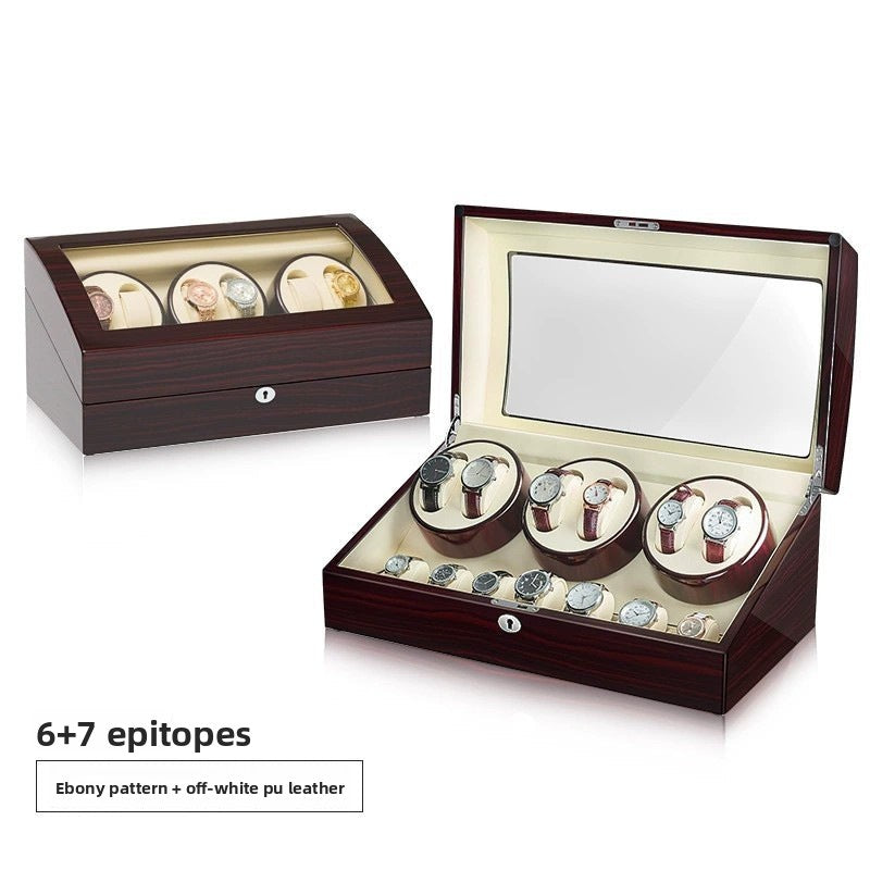 Mechanical watch storage box, watch winder, watch rotating holder, motor box, silent motor